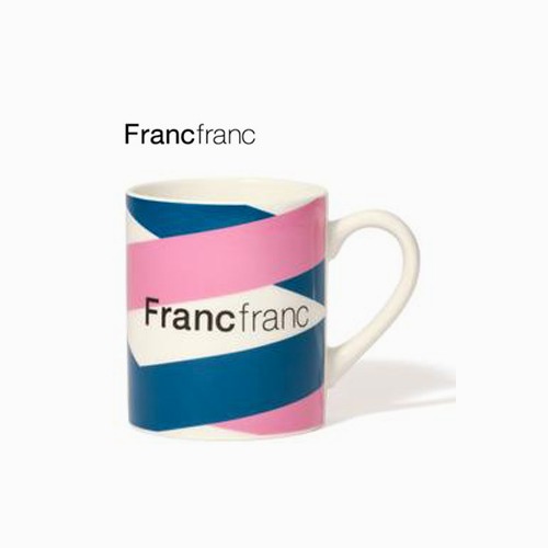 [FRANCFRANC] 프랑프랑 미오 찻잔 스트리트 블루