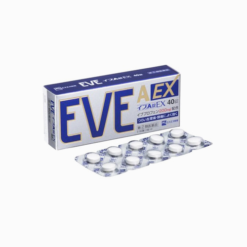 [SSP] EVE A EX, 이브 A EX 20정, 두통, 생리통, 치통 일본 대표 종합진통제